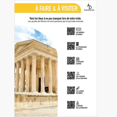נים Arena - 2 Chambres - Vue Sur Les Arenes מראה חיצוני תמונה